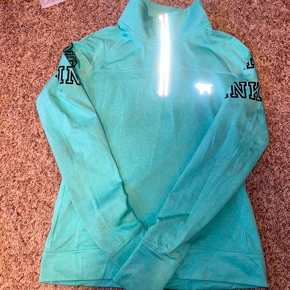 PINK HALF ZIP